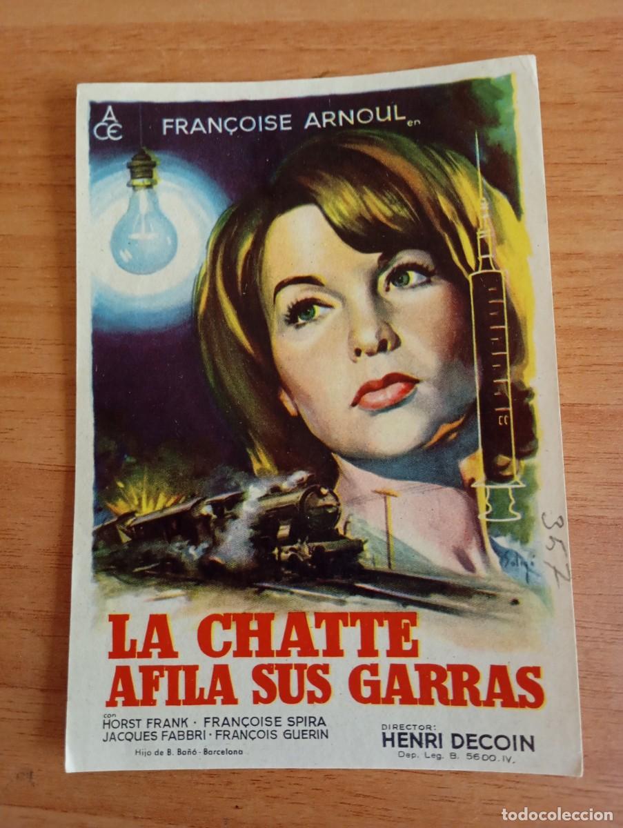 Cine: MORAD-- PROGRAMA DE CINE ---LA CHATTE AFILA SUS GARRAS - Foto 1