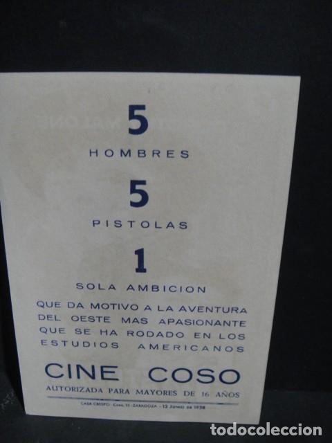 Cine: 5 pistolas - cine coso , zaragoza - Foto 2