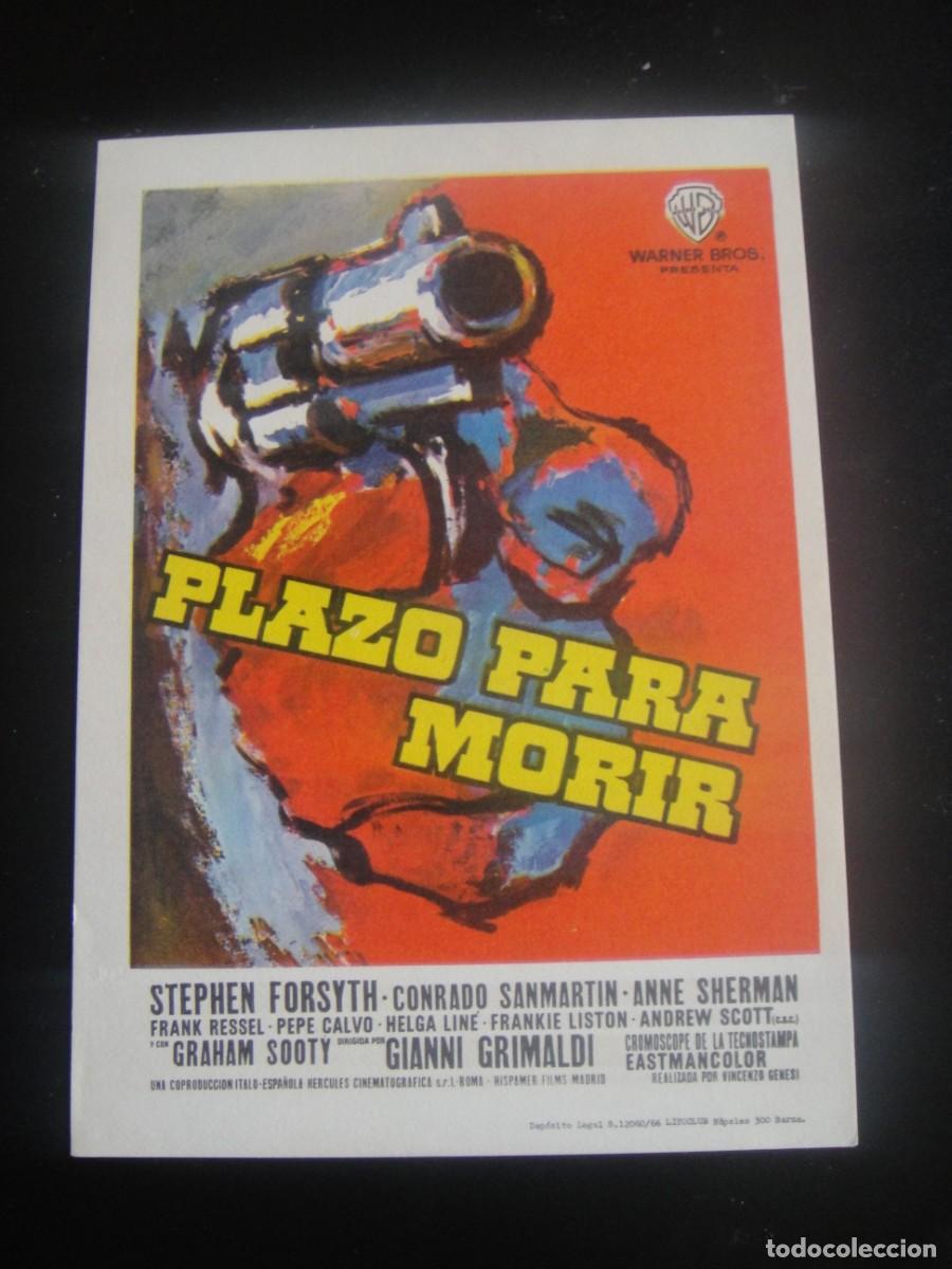Cine: plazo para morir - sin publicidad - Foto 1