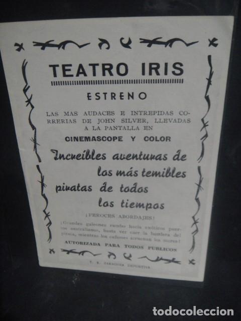Cine: aventuras de john silver - teatro iris , zaragoza - Foto 2