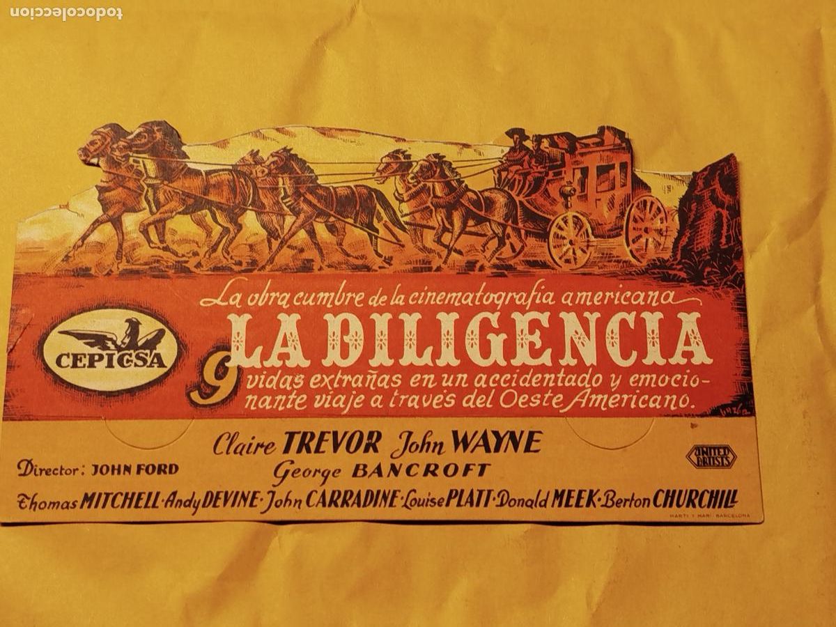 Cine: LA DILIGENCIA DE JOHN FORD - Foto 1