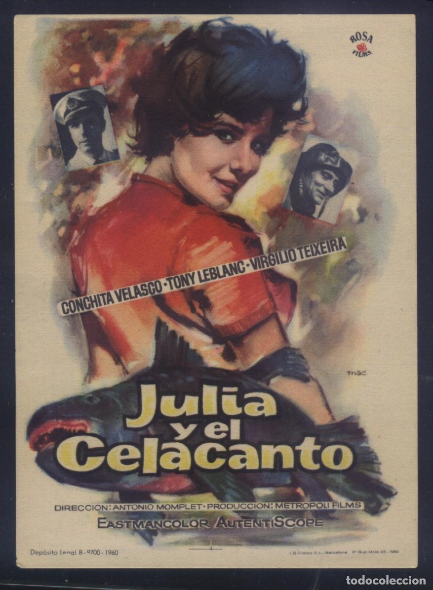 Cine: Q-09656- JULIA Y EL CELACANTO (Concha Velasco - Tony Leblanc - Virgilio Teixeira)