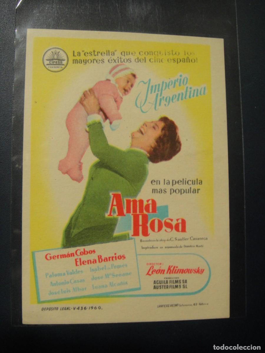 Cine: ama rosa , programa sin publicidad - Foto 1