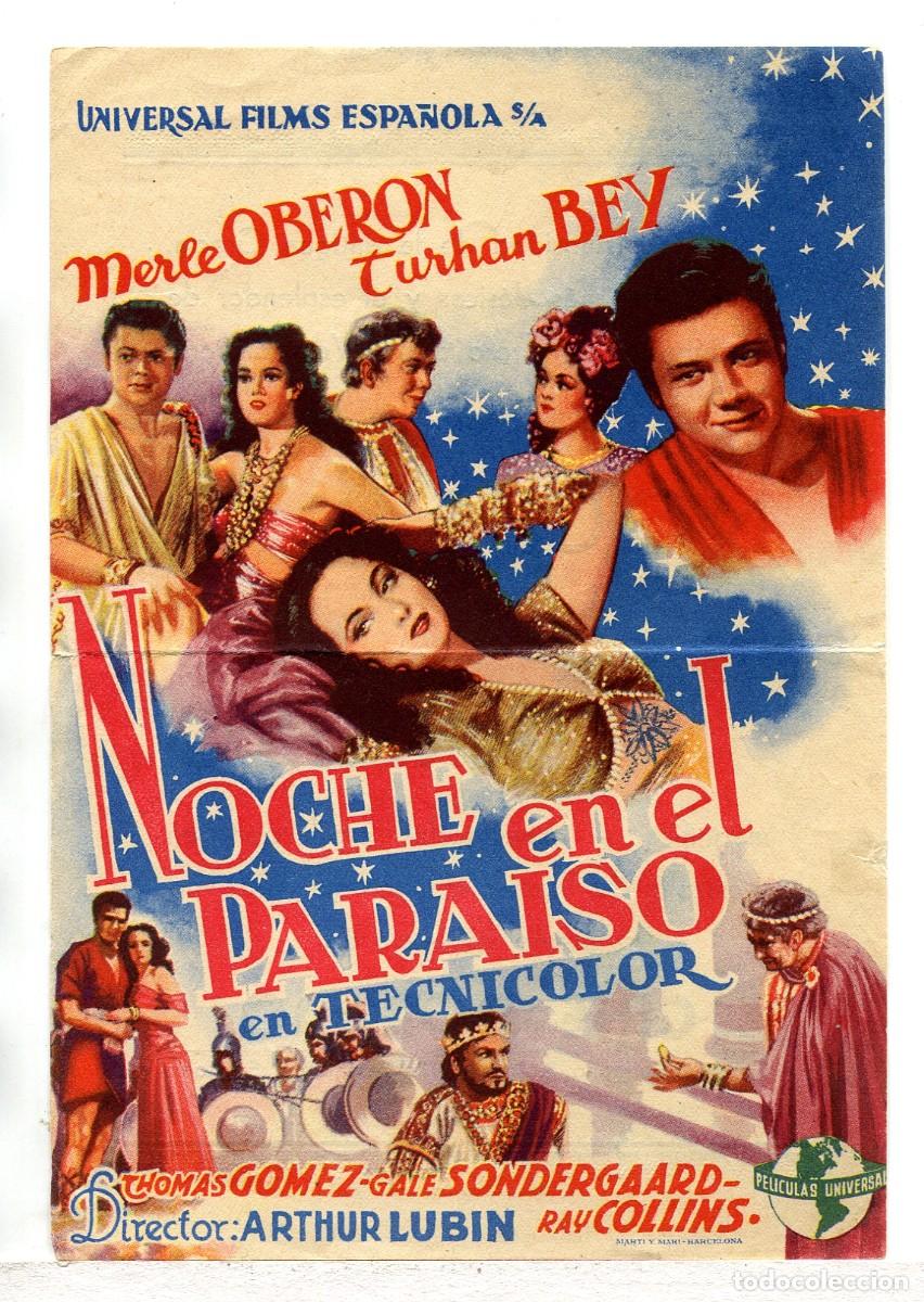 Cine: NOCHE EN EL PARAISO, con Merle Ober&oacute;n. - Foto 1