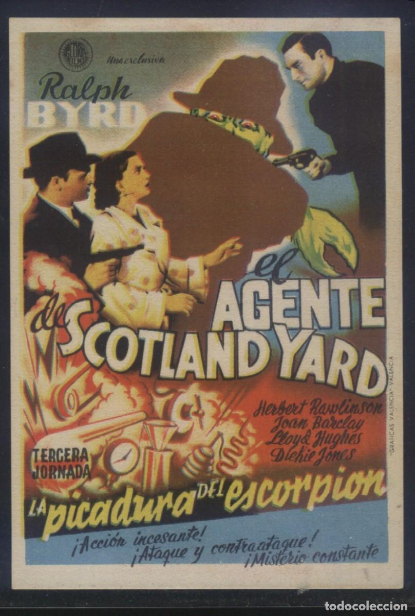 Cine: Q-11644- EL AGENTE DE SCOTLAND YARD (Blake of Scotland Yard) RALPH BYRD - JOAN BARCALAY