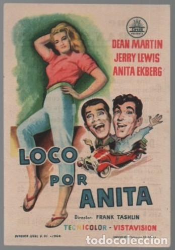 Cine: PROGRAMA DE CINE: LOCO POR ANITA PC-11186