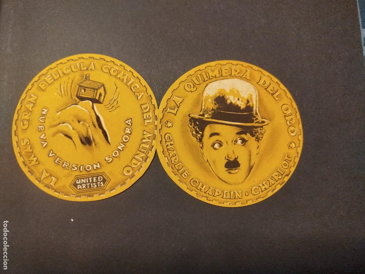 Cine: LA QUIMERA DEL ORO PROGRAMA TROQUELADO DE MANO SIN PUBLICIDAD