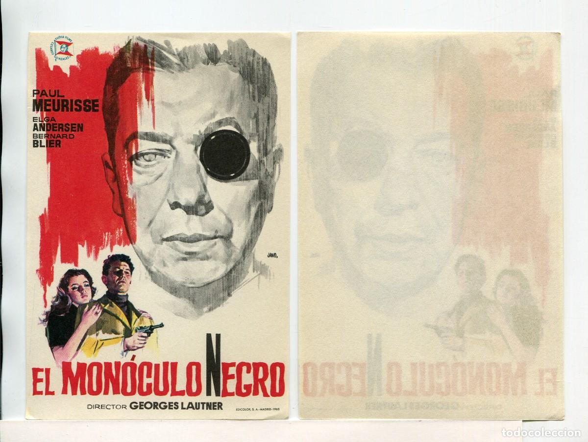Cine: EL MON&Oacute;CULO NEGRO, con Paul Meurisse. - Foto 1