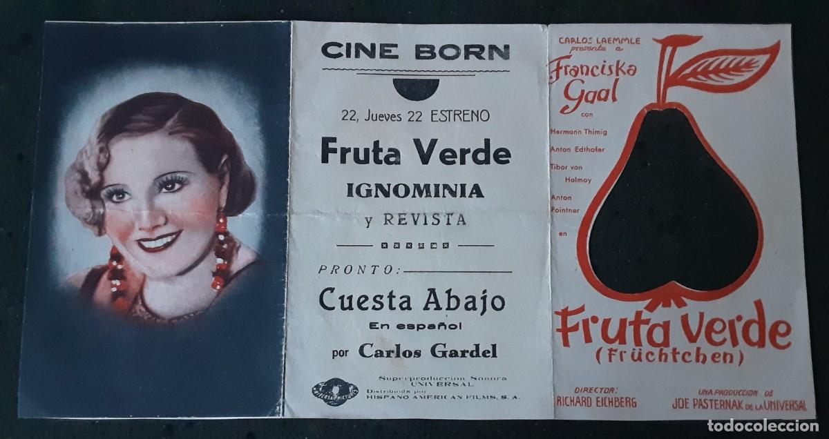 Cine: Fruta fresca. programa troquelado doble, Universal - Foto 1
