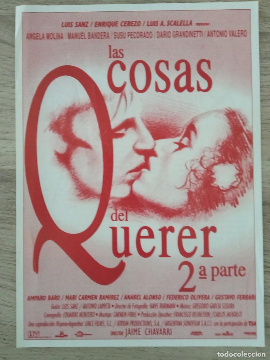 Cine: LAS COSAS DEL QUERER 2&ordf; PARTE, ANGELA MOLINA - Foto 1