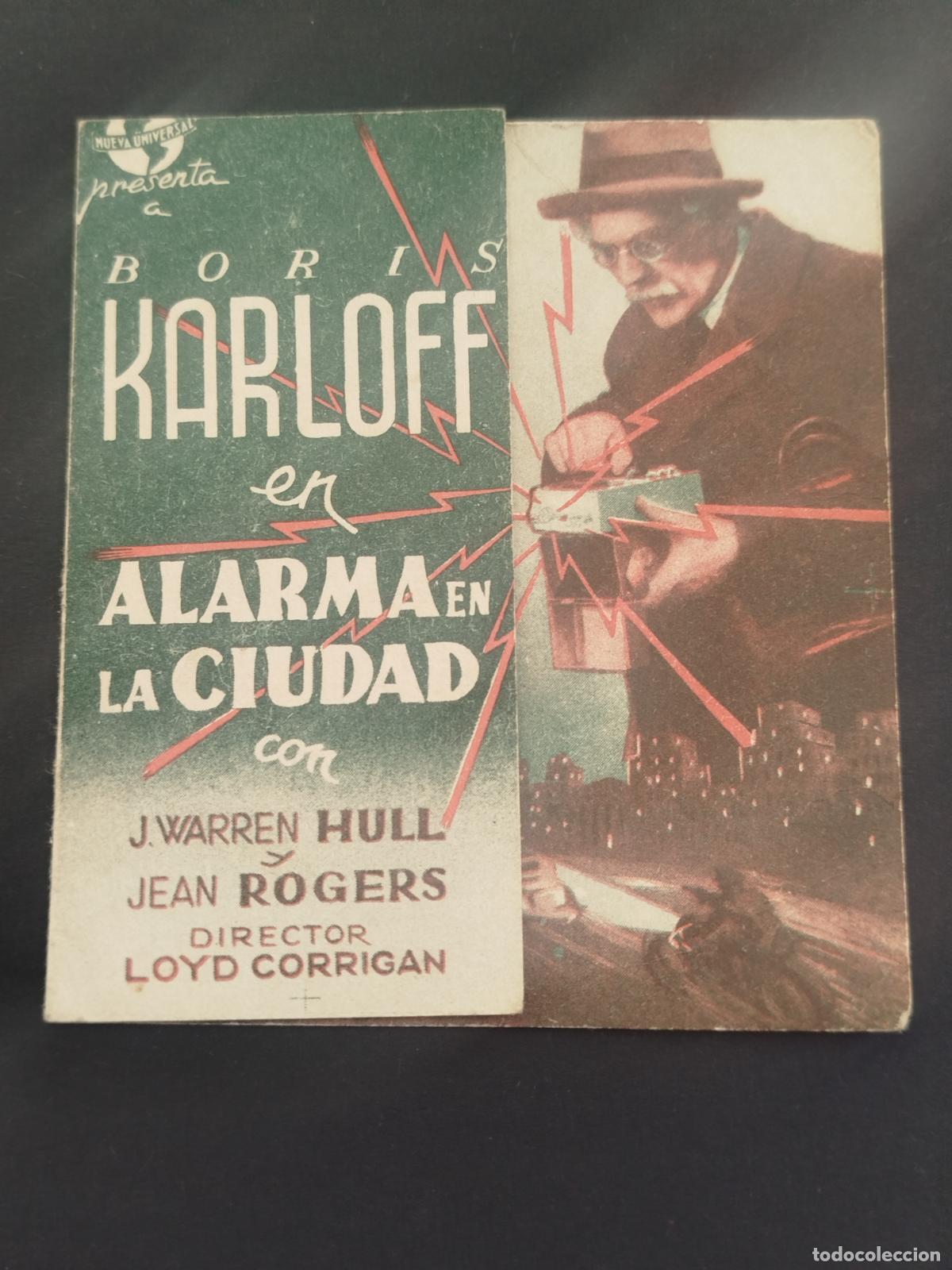 Cine: ALARMA EN LA CIUDAD DE BORIS KARLOFF - Foto 1