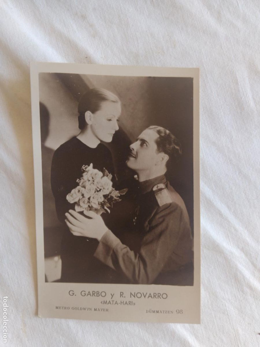 Kino: PROGRAMA CINE POSTAL. MATA-HARI. G. GARBO. R. NOVARRO. MGM.