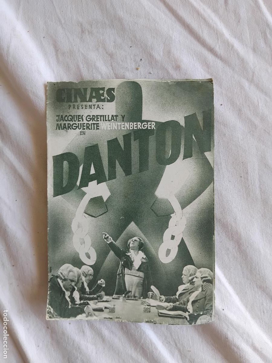 Cine: PROGRAMA DE CINE DOBLE DANTON. - Foto 1