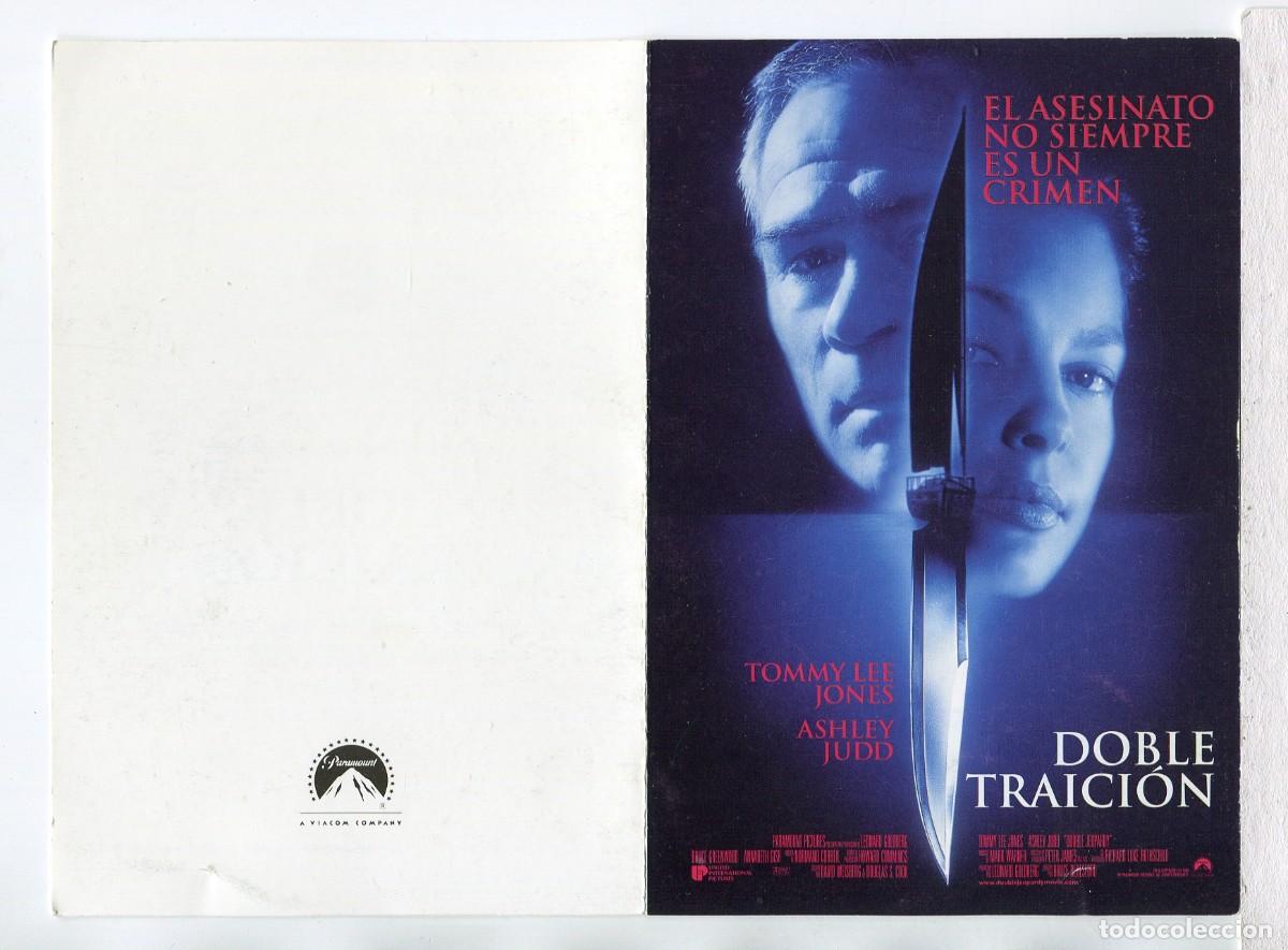Cine: DOBLE TRAICI&Oacute;N, con Tommy Lee Jones. - Foto 1