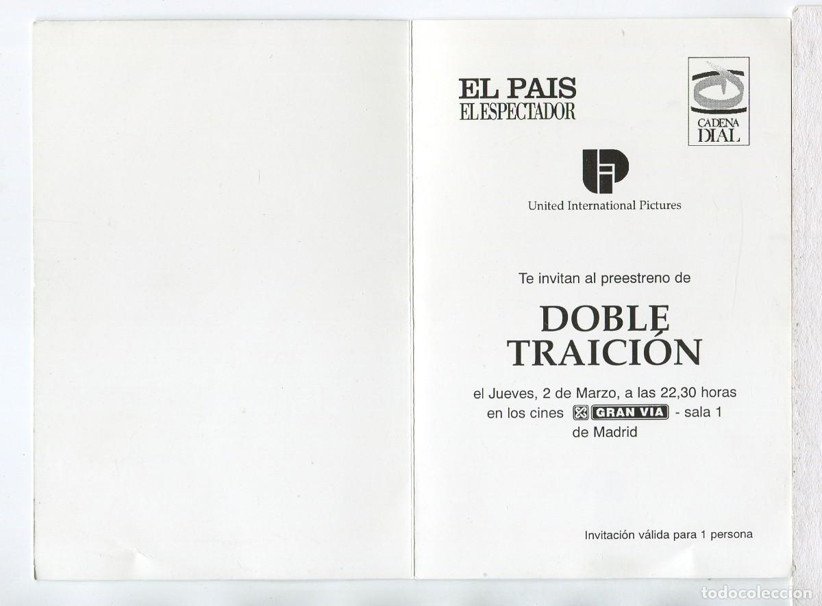 Cine: DOBLE TRAICI&Oacute;N, con Tommy Lee Jones. - Foto 2