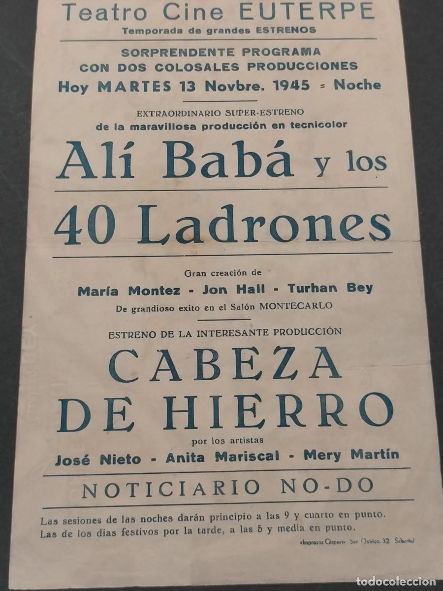 Cine: ALI BABA Y LOS 40 LADRONES - Foto 2