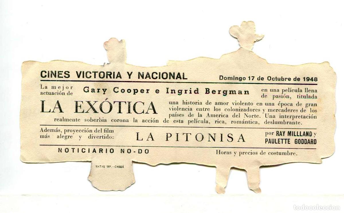 Cine: LA EXOTICA, con Gary .Cooper - Foto 2