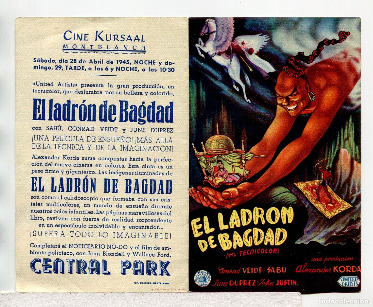 Cine: EL LADR&Oacute;N DE BAGDAD, con Sab&uacute;. - Foto 1