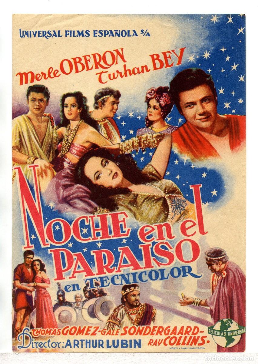 Cine: NOCHE EN EL PARAISO, con Merle Ober&oacute;n. - Foto 1