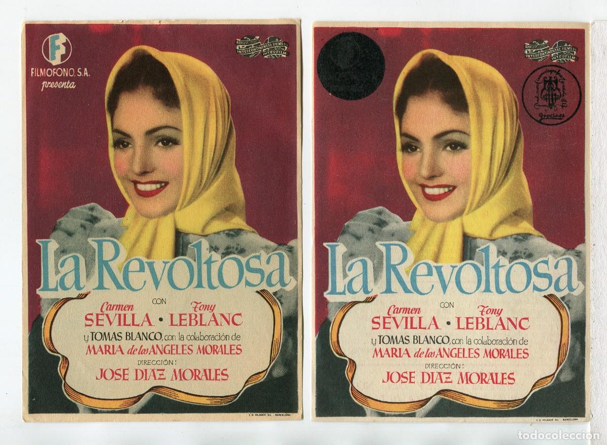 Cine: LA REVOLTOSA, con Carmen Sevilla. - Foto 1