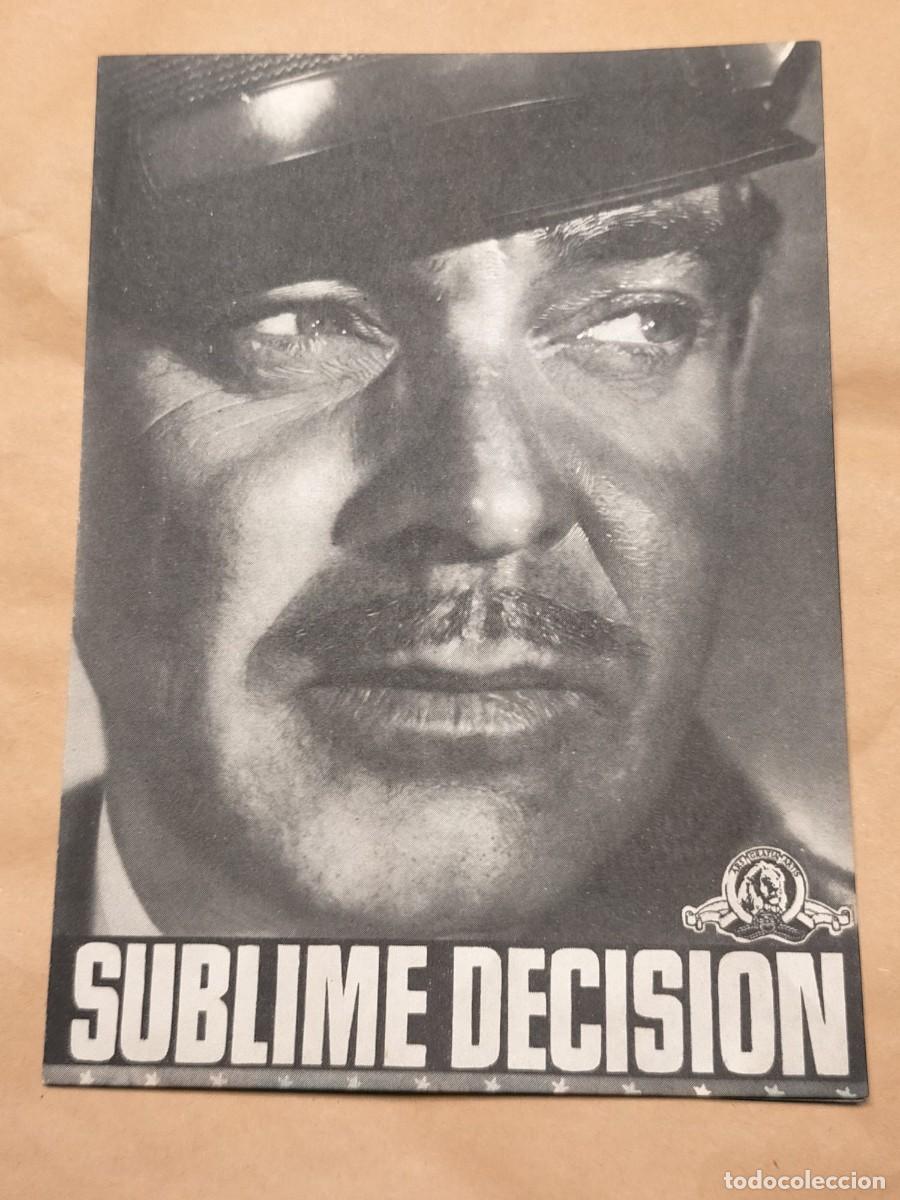 Cine: SUBLIME DECISI&Oacute;N CON CLARK GABLE A&Ntilde;OS 40 - Foto 1