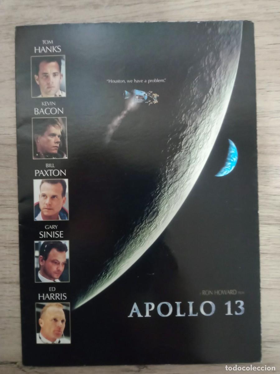 Cine: APOLO 13, TOM HANKS, DESPLEGABLE - Foto 1