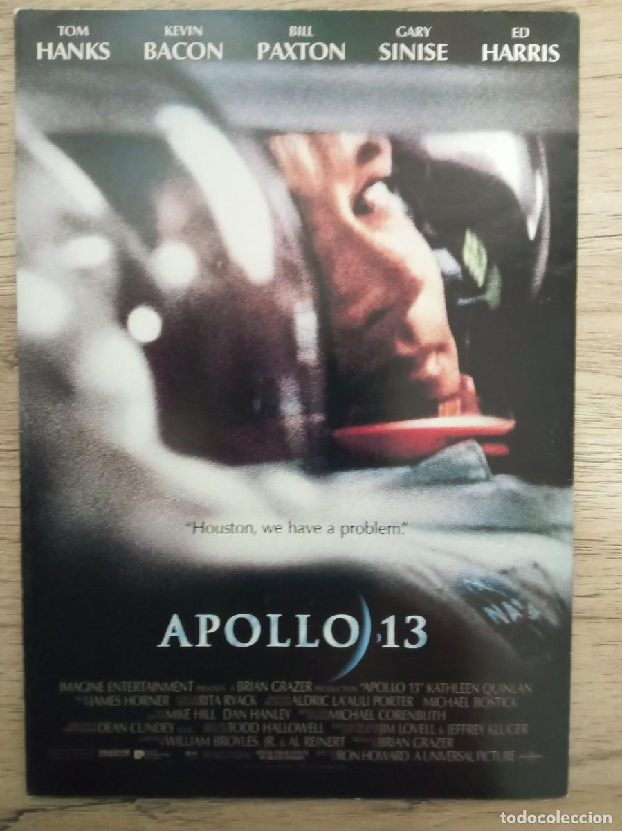 Cine: APOLO 13, TOM HANKS, DESPLEGABLE - Foto 3
