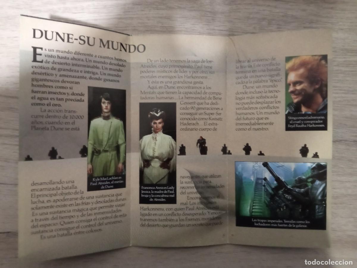 Cine: DUNE, KYLE MACLACHLAN, STING, DESPLEGABLE - Foto 2