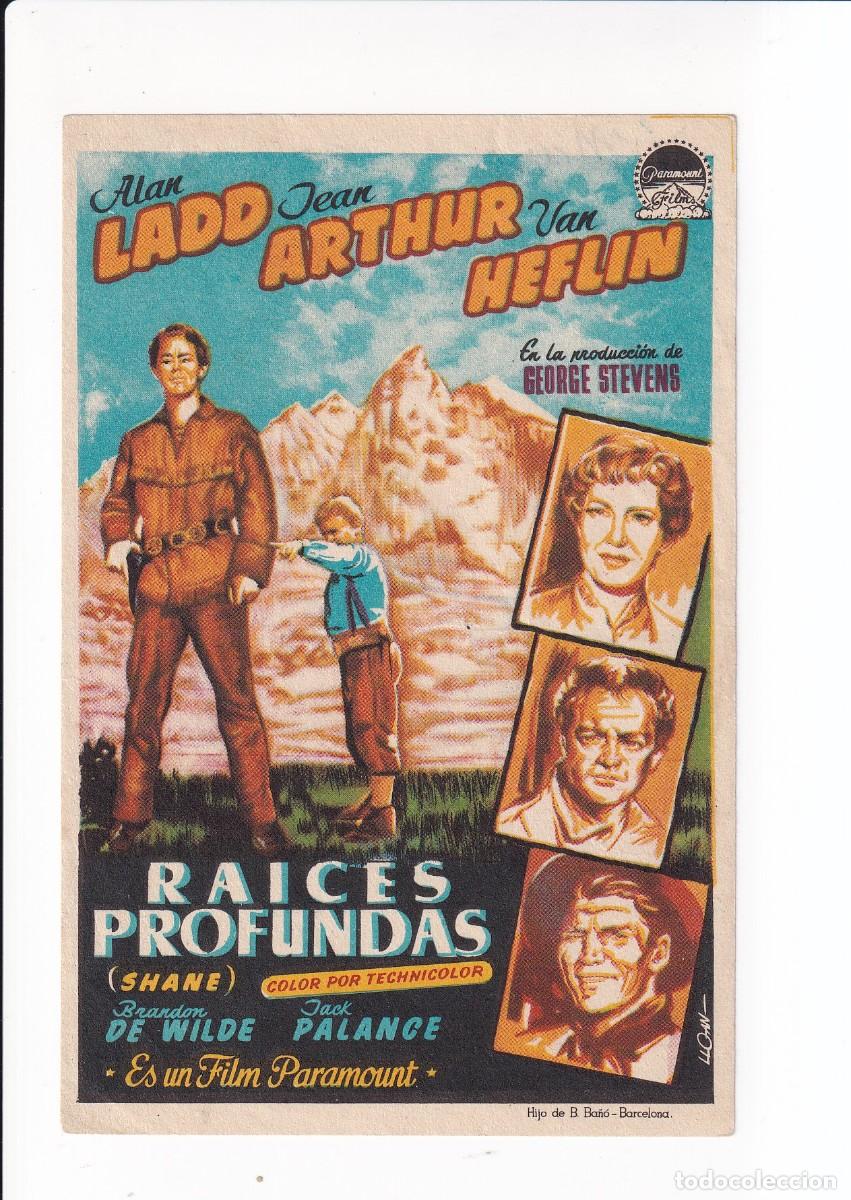 Cine: RAICES PROFUNDAS .- ALAN LADD - Foto 1