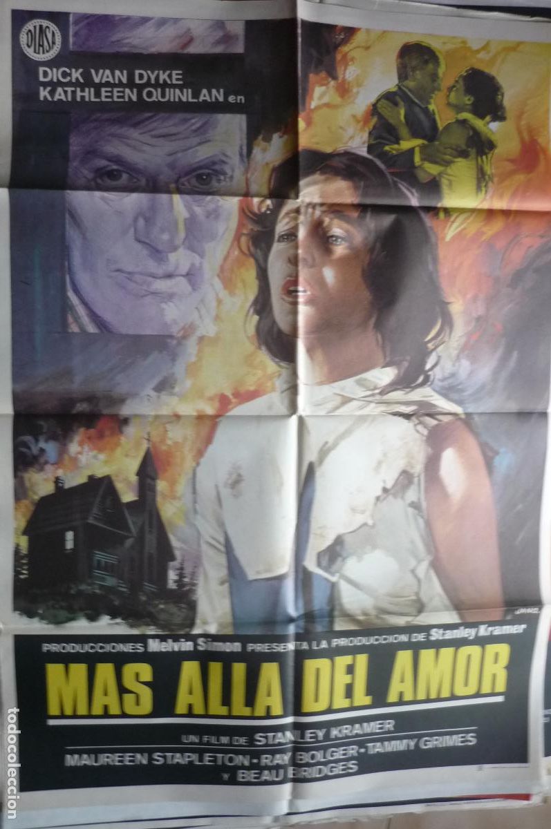 Cine: cartel cine 1x70 mas alla del amor,.