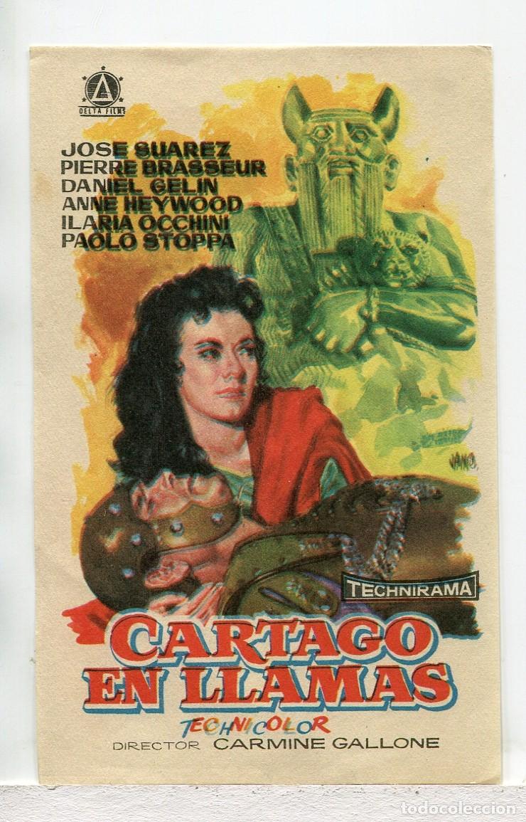 Cine: CARTAGO EN LLAMAS. con JOS&Eacute; SUAREZ. - Foto 1