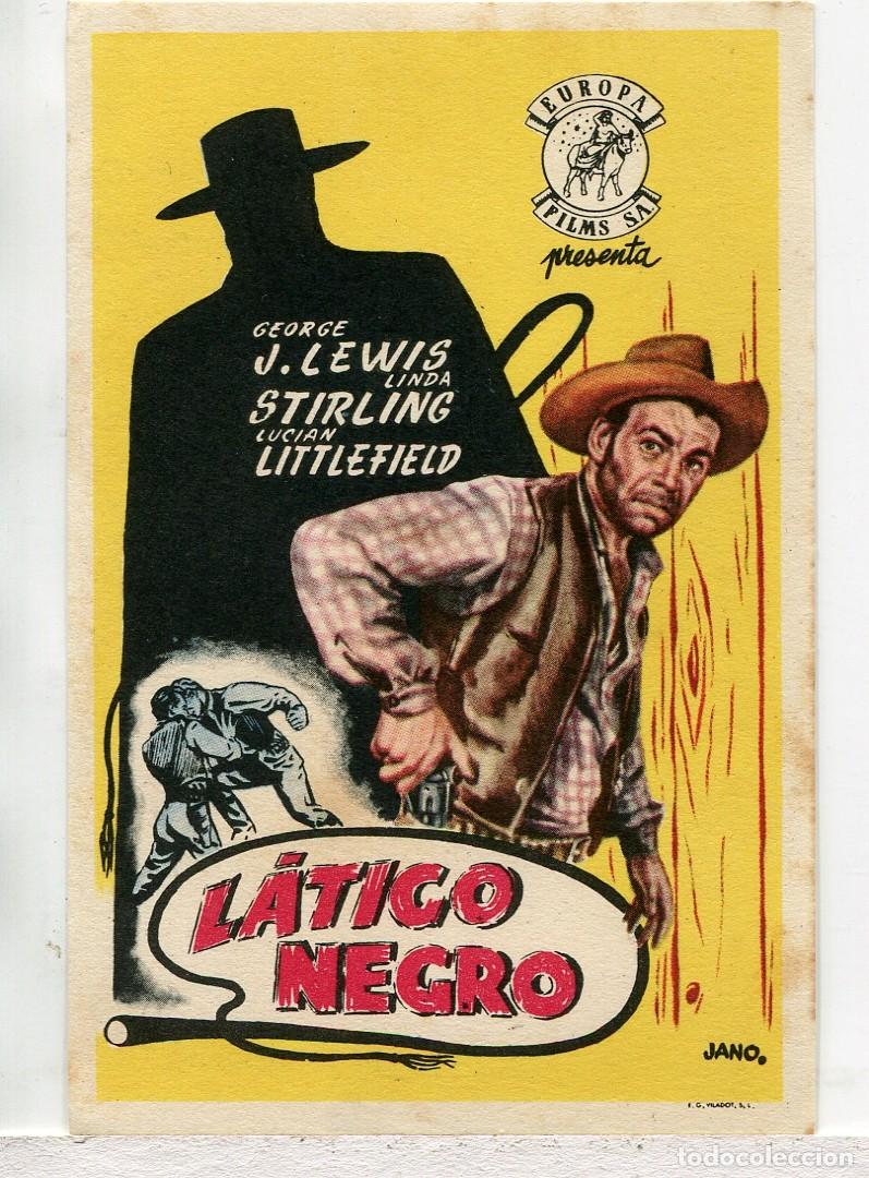 Cine: L&Aacute;TIGO NEGRO, con George J. Lewis. - Foto 1