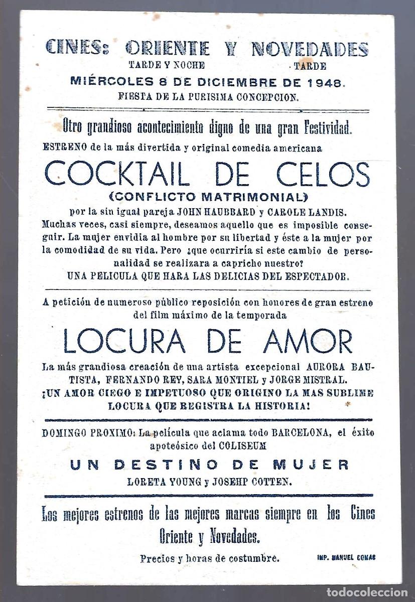 Cine: CINES ORIENTE Y NOVEDADES -- COCKTAIL DE CELOS - Foto 2
