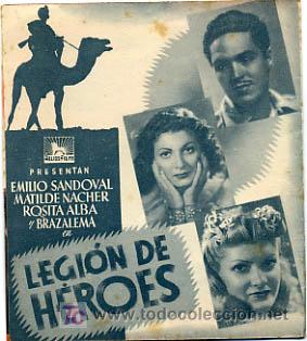Cine: LEGION DE HEROES , DOBLE , PM6112