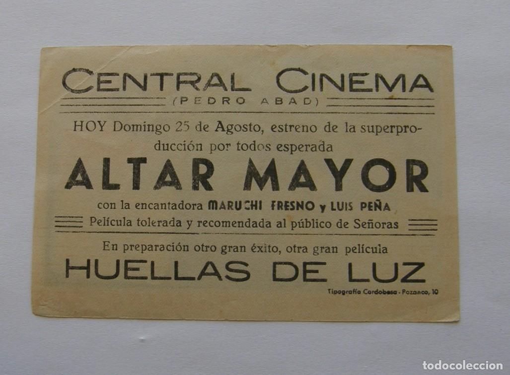 Cine: PROGRAMA DE CINE ALTAR MAYOR - Foto 2