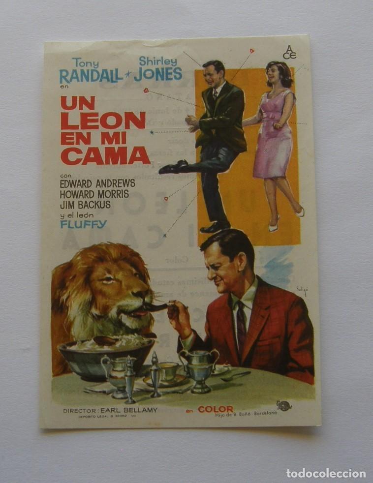 Cine: PROGRAMA DE CINE UN LEON EN MI CAMA - Foto 1