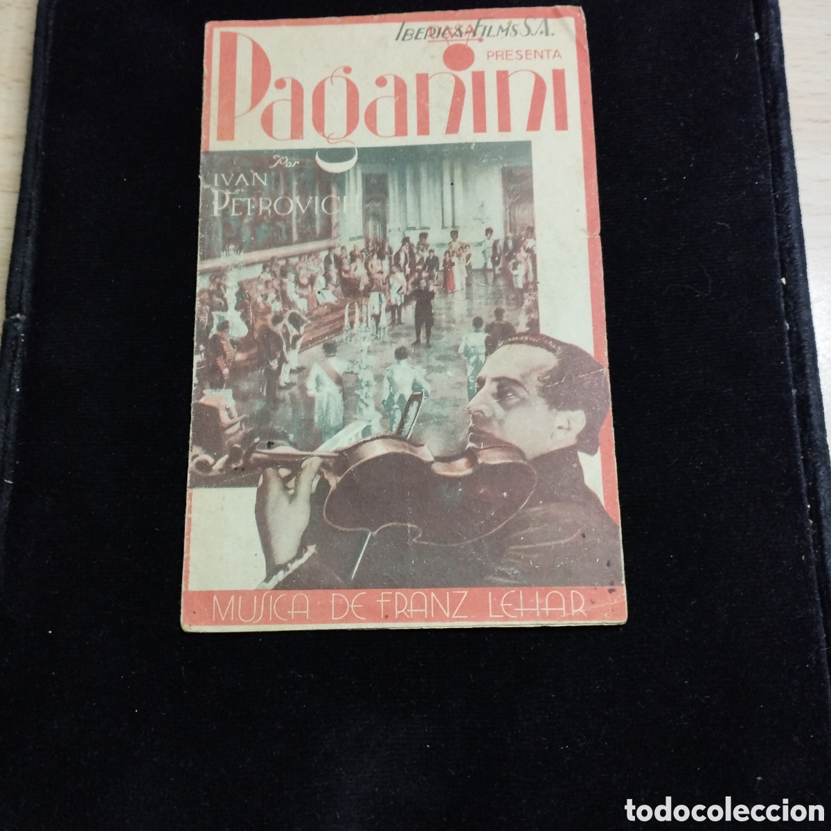 Cine: Programa de cine, doble. Paganini. Teatre Euterpe. Sal&oacute; Imperial. 1938.