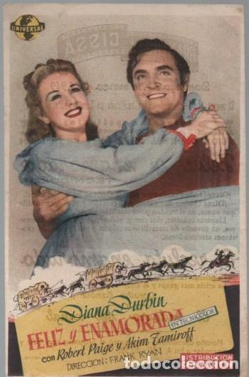 Cine: PROGRAMA DE CINE: FELIZ Y ENAMORADA PC-11209