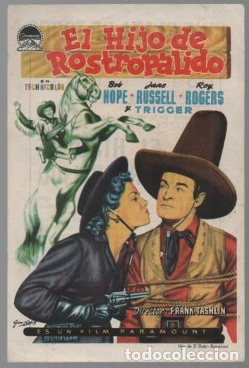 Cine: PROGRAMA DE CINE: EL HIJO DE ROSTRO PALIDO PC-11217