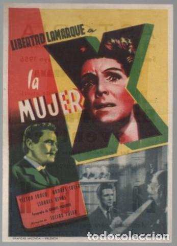 Cine: PROGRAMA DE CINE: LA MUJER X PC-11218 - Foto 1
