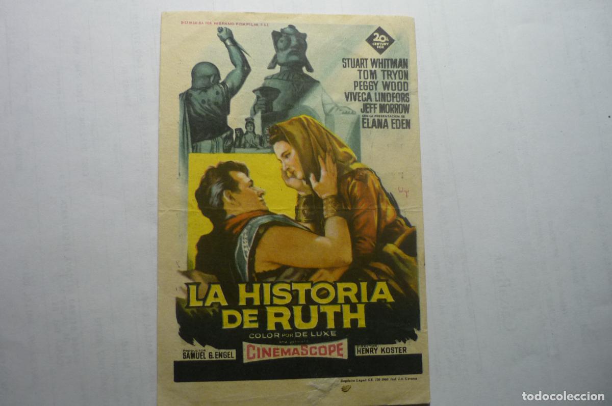 Cine: programa la historia de ruth,.teatro wagner-aspe?? - Foto 1