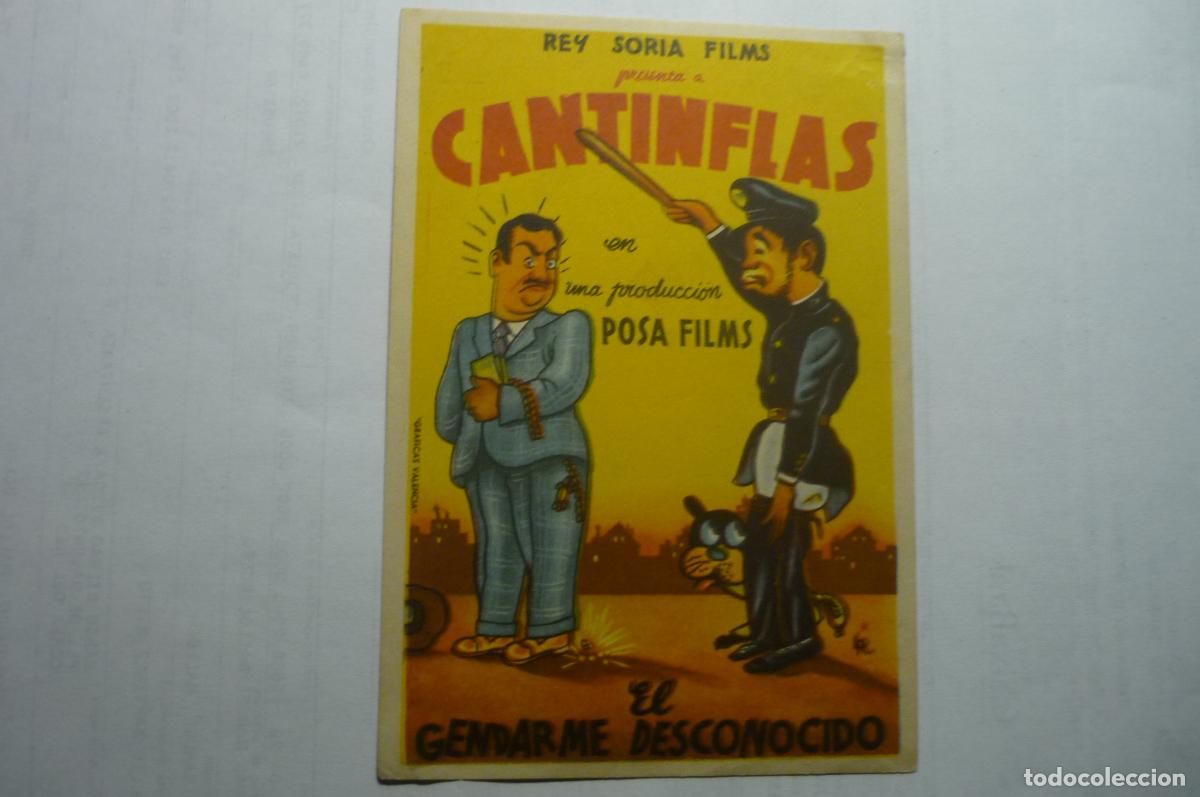 Cine: programa el gendarme desconocido,.cantinflas