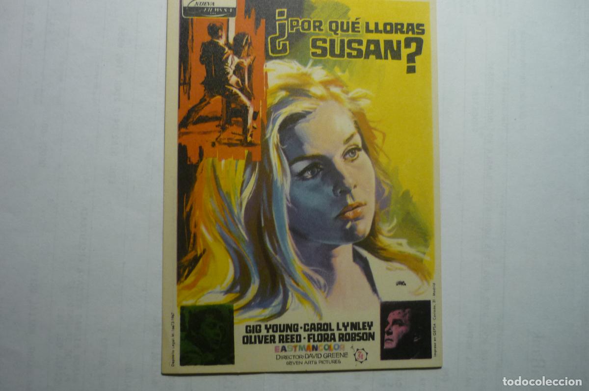 Cine: programa por que lloras susan?oliver reed