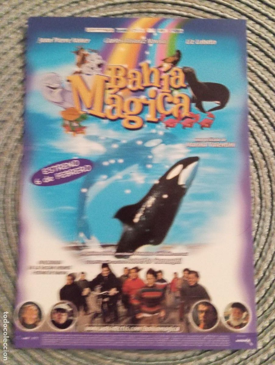 Cine: 1 POSTAL DE ** BAHIA MAGICA **. MARINA VALENTINI