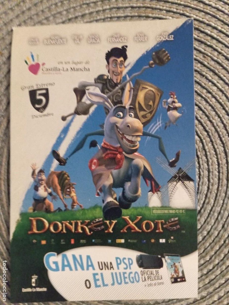 Cine: 1 PROGAMA DE ** DONK Y XOT ** ANIMACION . **.