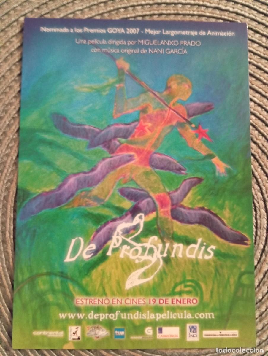 Cine: 1 PROGAMA DE ** DE PROFUNDIS ** ANIMACION . **.