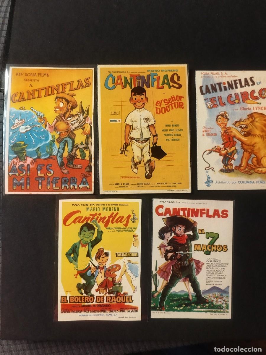 Cine: CANTINFLAS 5 FOLLETOS VARIADOS - Foto 1