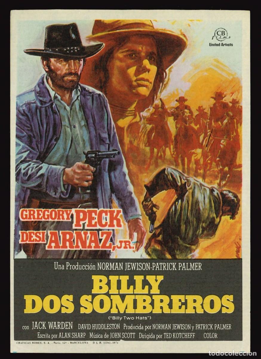 Cine: BILLY DOS SOMBREROS / PROGRAMA DE CINE SIN PUBLICIDAD EN TRASERA (OESTE) - Foto 1