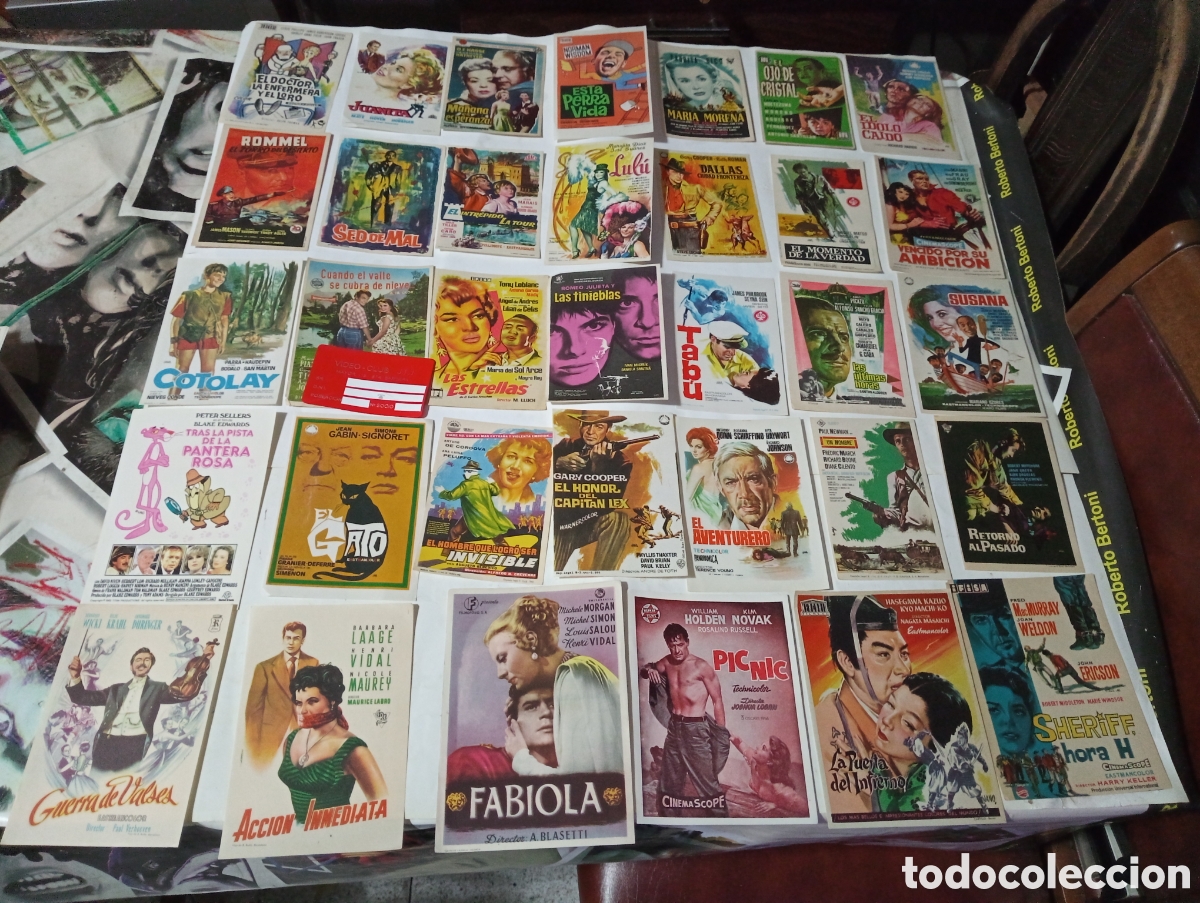 Cine: 35 folletos de mano diferentes 4