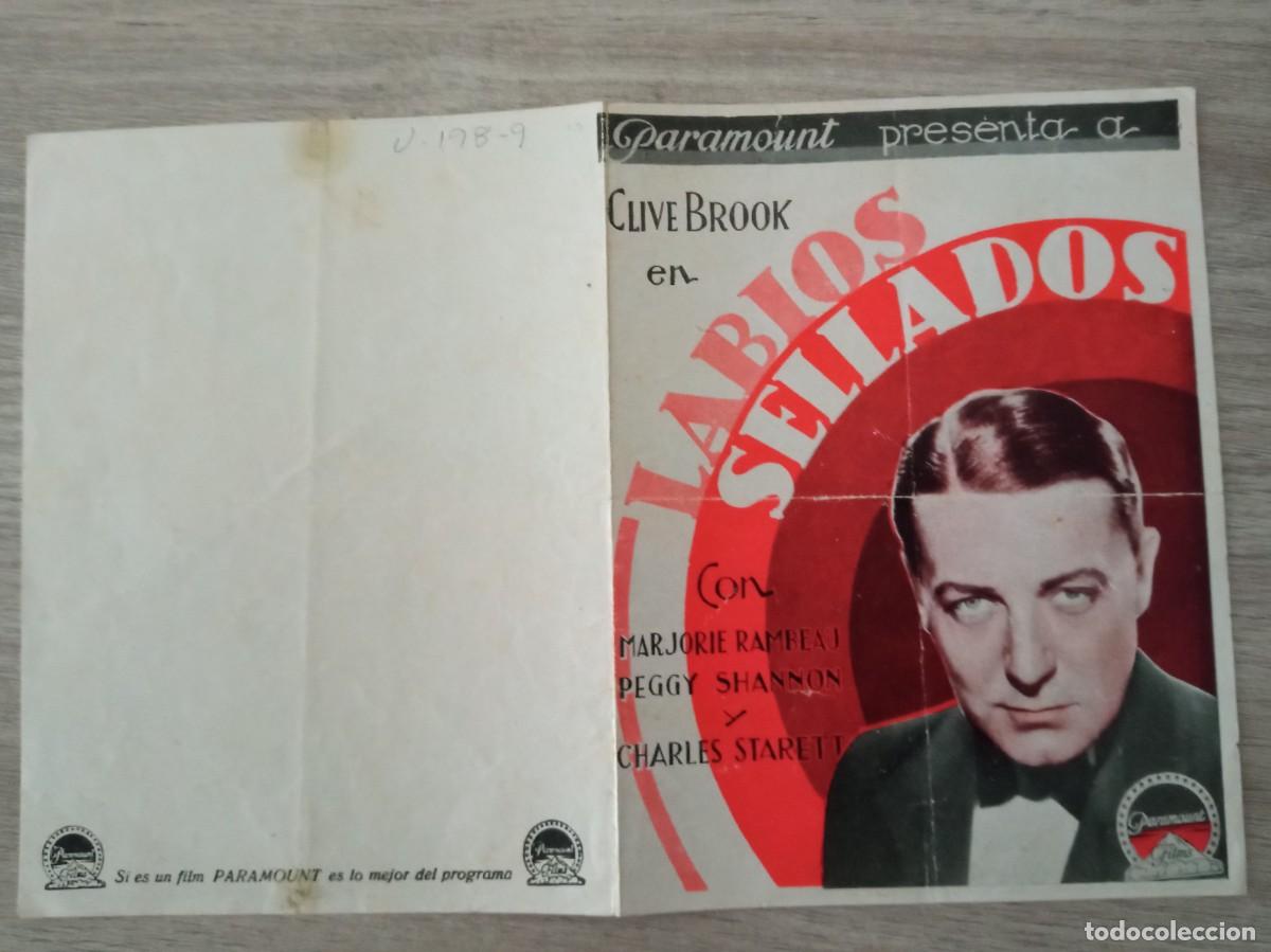 Cine: LABIOS SELLADOS, CLIVE BROOK - Foto 3